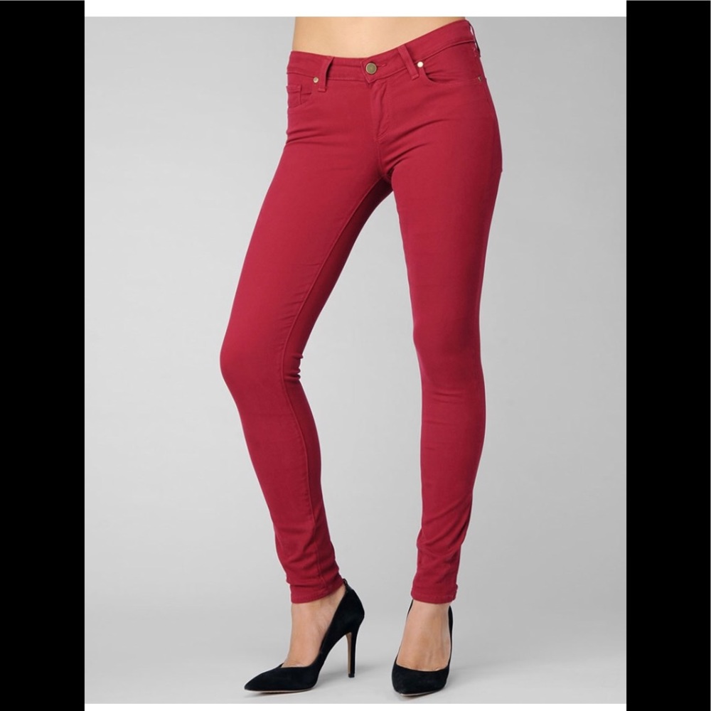 PAIGE jeans VERDUGO ULTRA SKINNY - CARDINAL